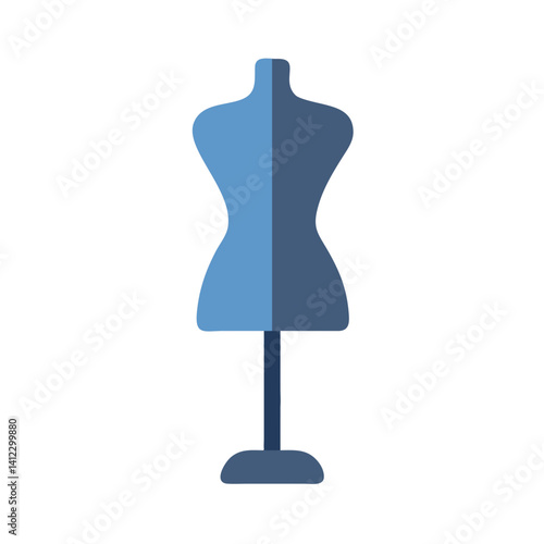 Tailor Mannequin Icon Design