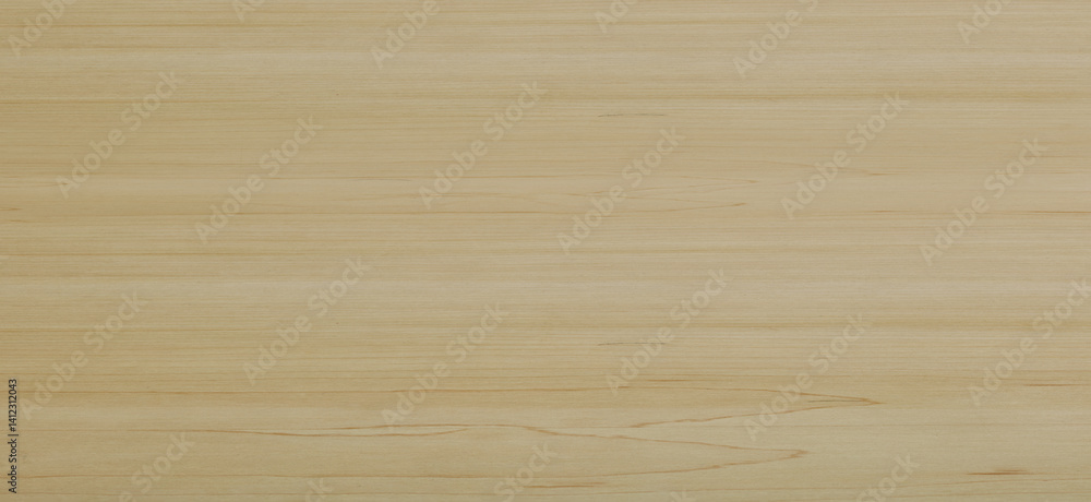 Naklejka premium Beige wood texture natural pattern background
