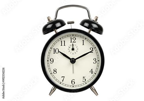 Wallpaper Mural clock on white background Torontodigital.ca