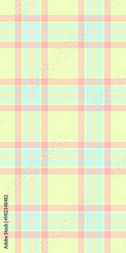 Paisley vector pattern check, mosaic textile fabric background. English plaid tartan seamless texture in light and bisque colors.