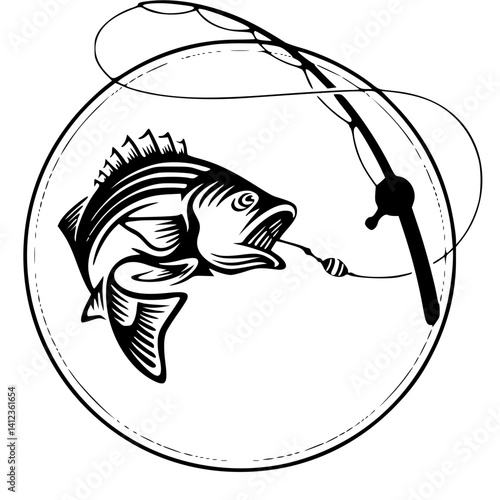 fish on hook