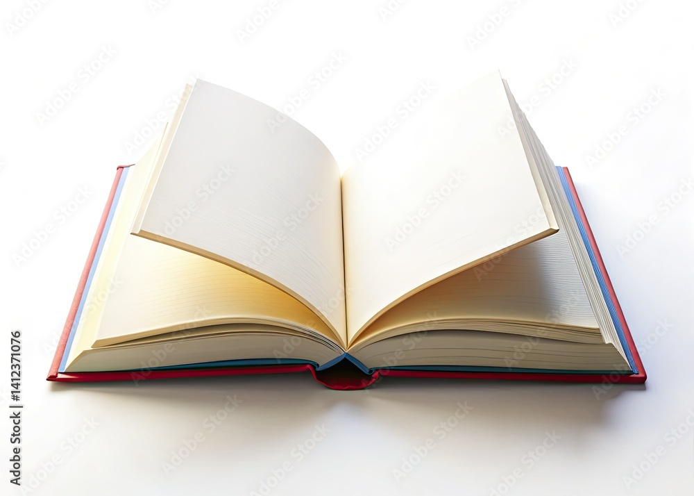 Open Book Mockup, Blank Book, White Background, Copy Space, High Depth of Field, Book Cover Design, Book Template, Reading, Education, Literature Open Book Mockup, Blank Book, White Background, Copy Space, High Depth of Field, Book Cover Design, Book Template, Reading, Education, Literature