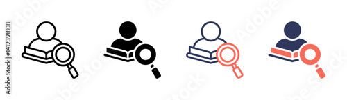 Search Of Knowledge Icon