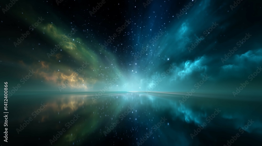 Fototapeta premium 抽象的なデザインアートの背景画像