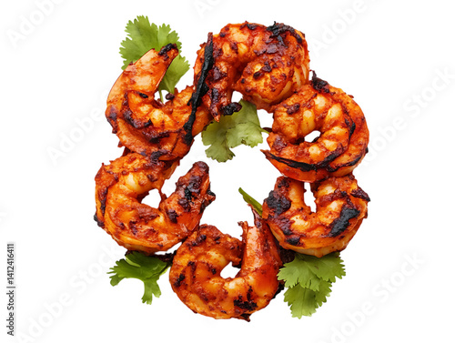 Grilled Tandoori Shrimp Feast 