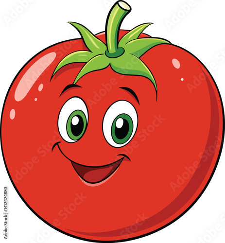 red tomato cartoon