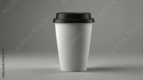 Wallpaper Mural white coffee cup Torontodigital.ca