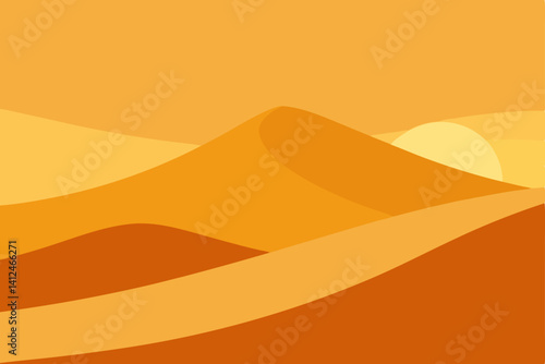 abstract background with sand dunes