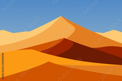 sand dune in the desert