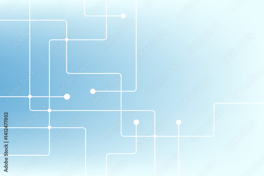 abstract background simple geometric line shape on white and blue background abstract background simple geometric line shape on white and blue background