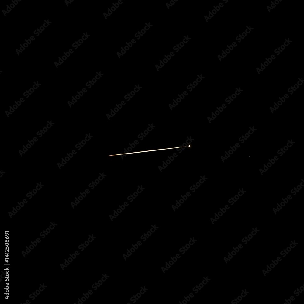 Meteor Streak Night Sky Meteor Streak Night Sky