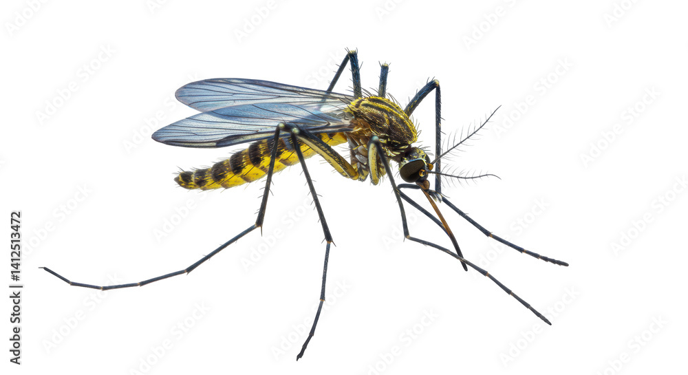Isolated Mosquito Insect Isolated Mosquito Insect