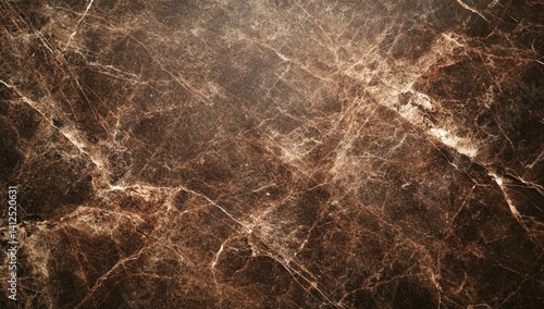 Dark brown marble surface texture
