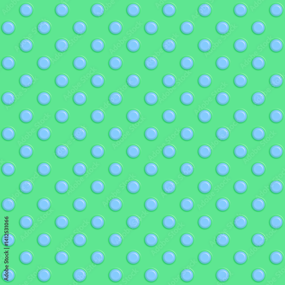 three dimention blue polka dot seamless pattern . three dimention blue polka dot seamless pattern .