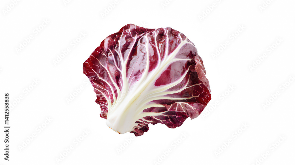 Obraz premium a photo of a piece of red cabbage on a transparent background, PNG image, PNG file, Generative art.