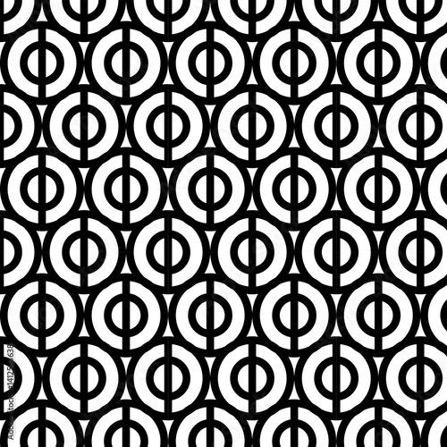 Seamless abstract pattern design vector	