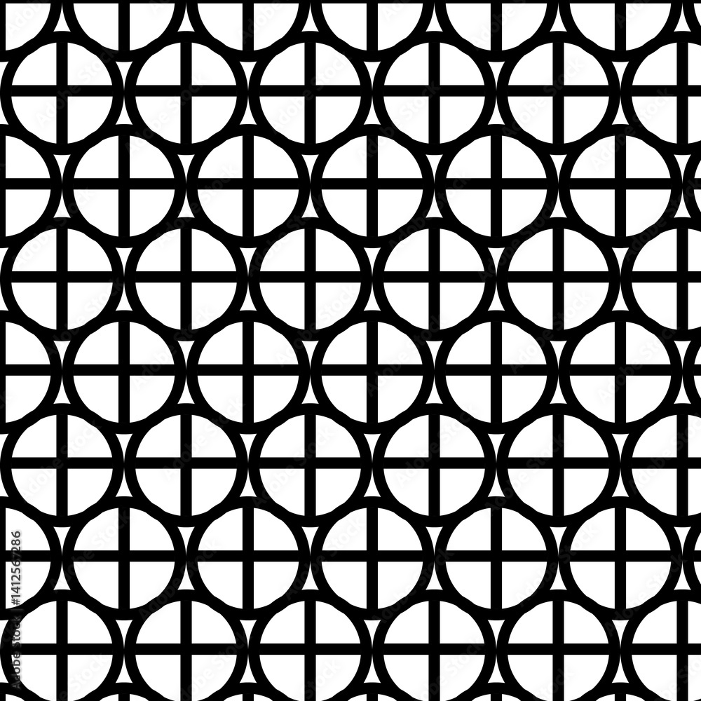 Naklejka premium Seamless abstract pattern design vector 