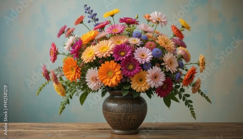 Wallpaper Mural bouquet of flowers Torontodigital.ca