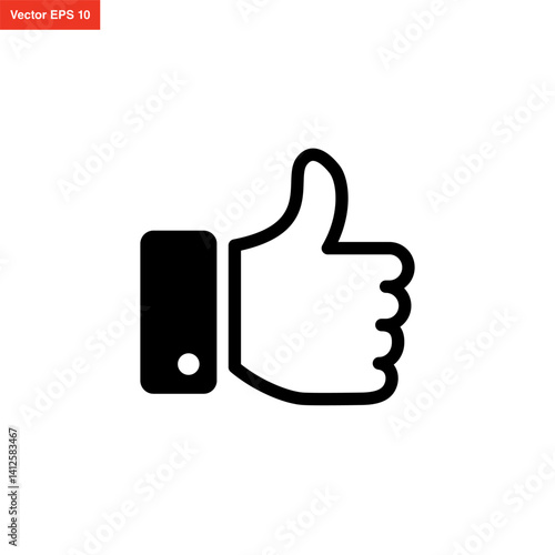 thumbs up icon design template