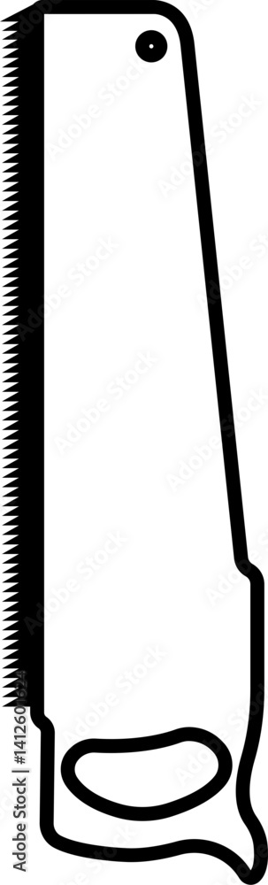 Obraz premium Tool repair and service icon in line isolated on transparent background.