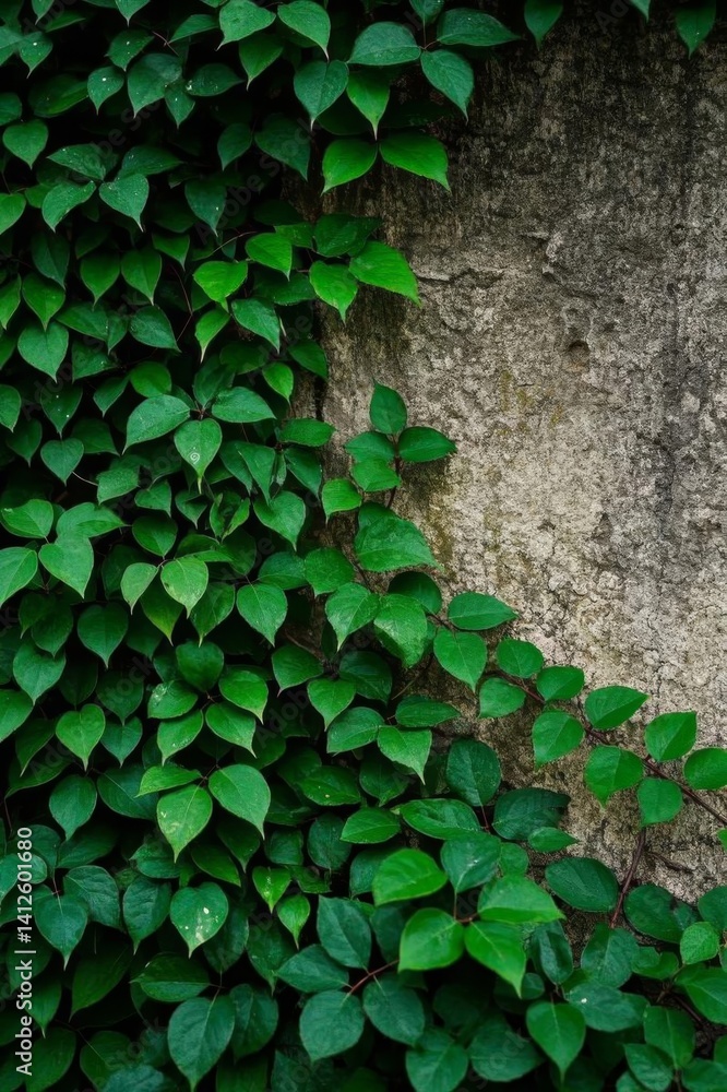 a close up of a green plant growing on a wall a close up of a green plant growing on a wall