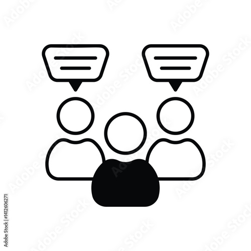 Candidate  Vector icon