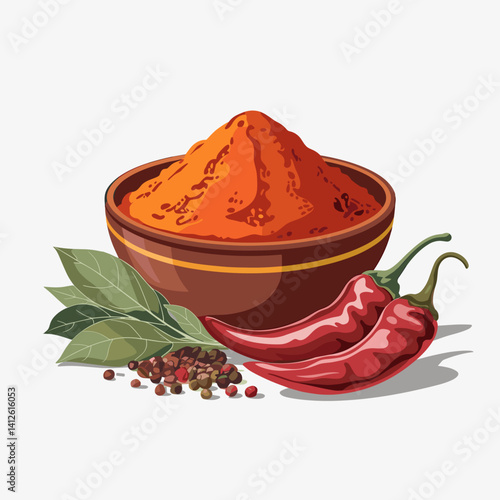 Berbere Spice Blend with Peppers and Herbs