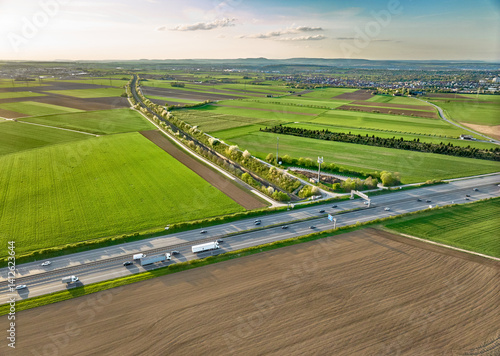 German highway A 81 and hig...