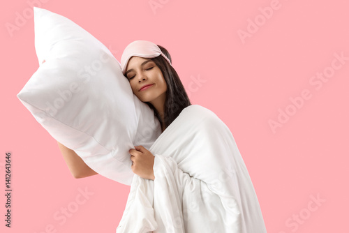 Beautiful young woman with ...