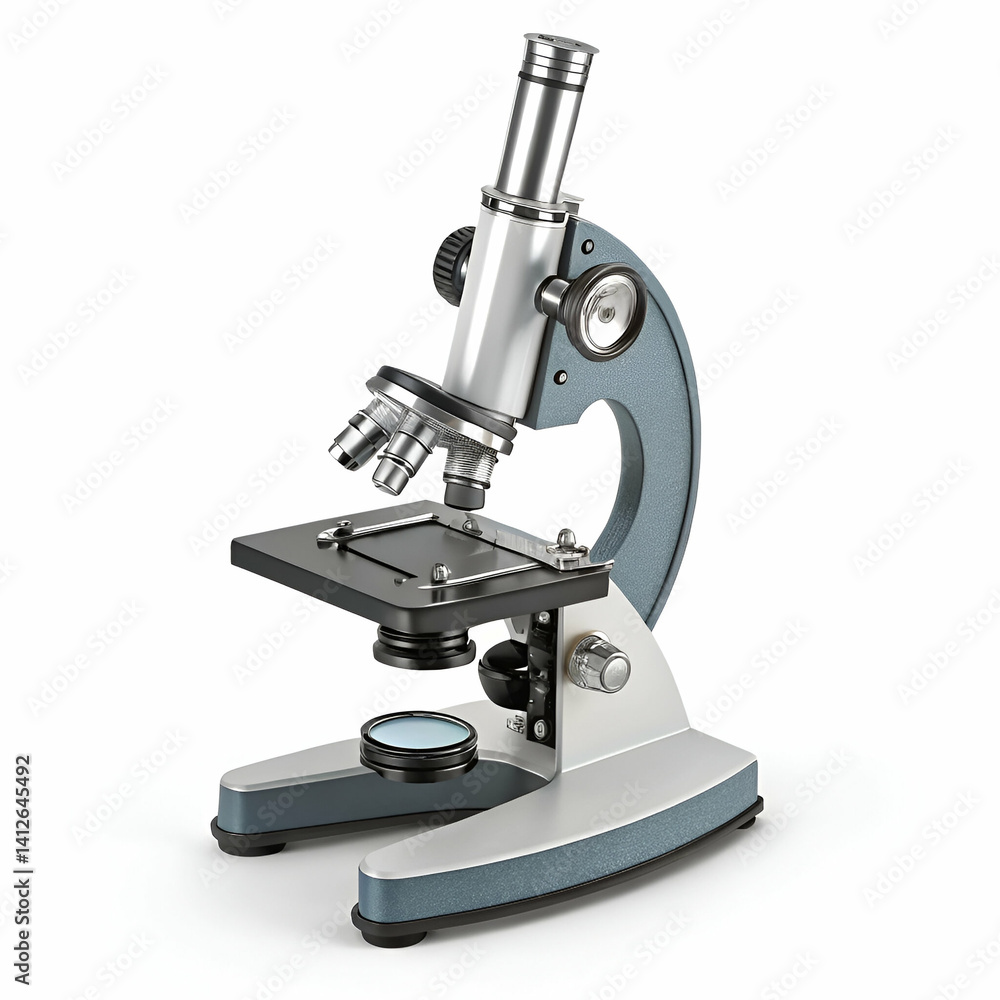 Microscope icon 3D rendering isolated on white background for scientific and research visuals
Microscope icon 3D rendering isolated on white background for scientific and research visuals