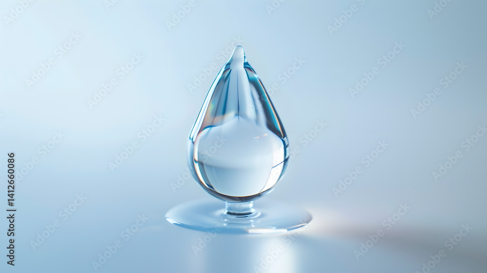 Single Clear Water Drop on a Reflective Surface Purity Freshness and Minimalist Liquid Design
Single Clear Water Drop on a Reflective Surface Purity Freshness and Minimalist Liquid Design