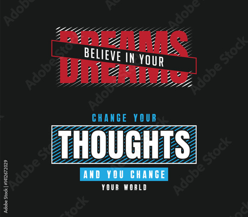 Modern typography Simple t shirt design.