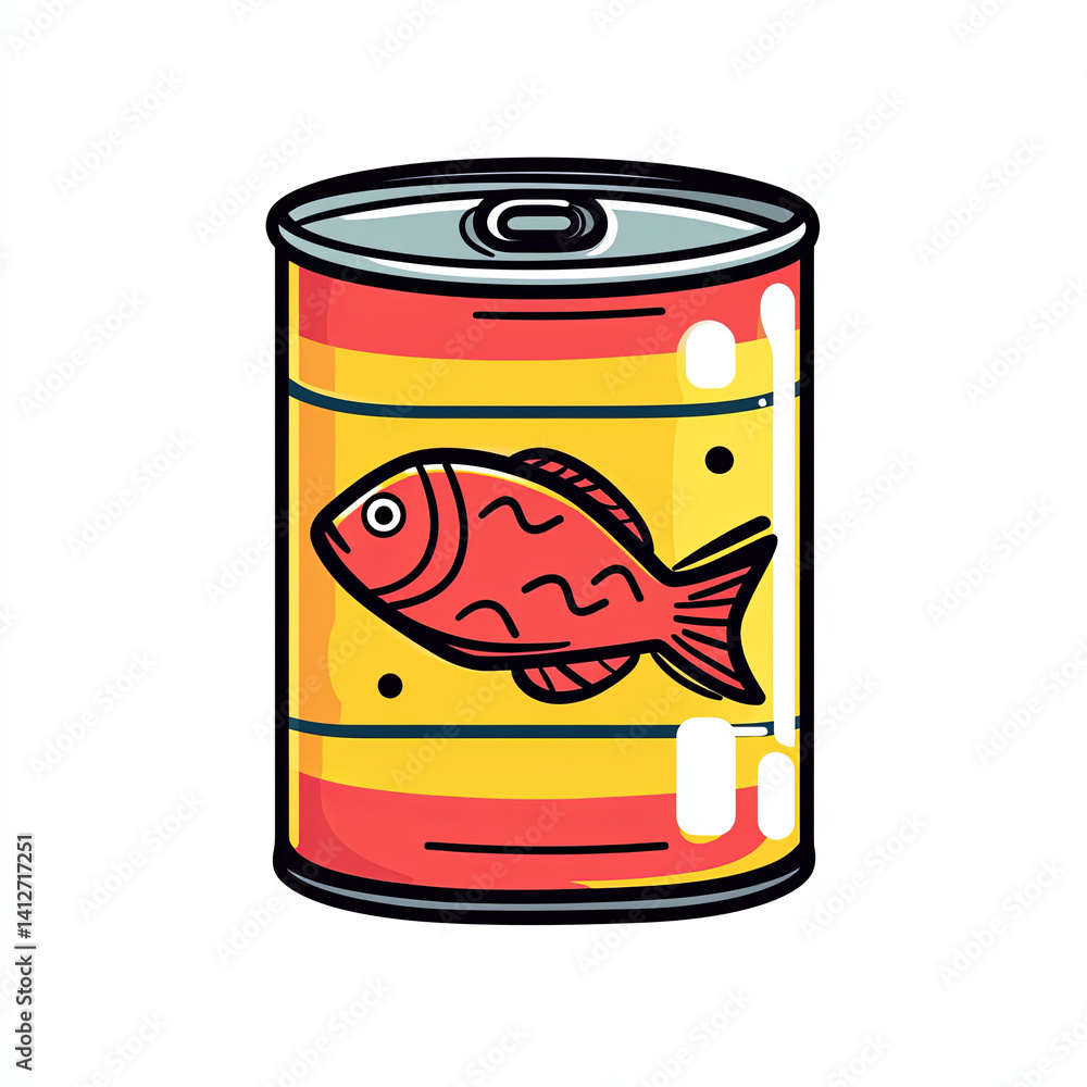 Obraz premium canned fish