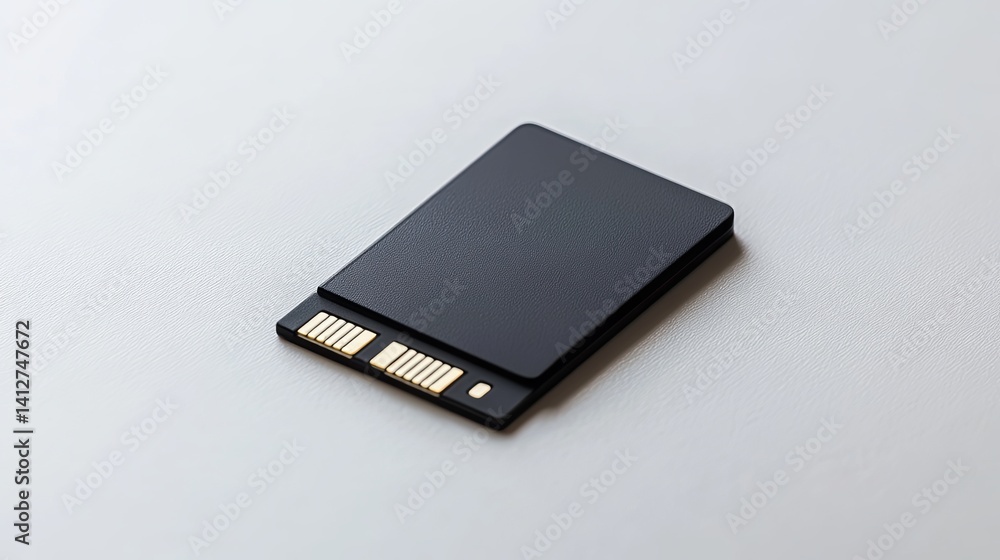 Stylish Black USB Drive with Gold Strip for Data Transfer Stylish Black USB Drive with Gold Strip for Data Transfer