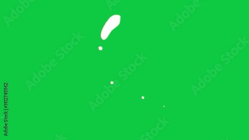 A minimalist, creative animation with glowing lines and arrows on a green screen background, ideal for dynamic video transitions and high-quality visual effects.