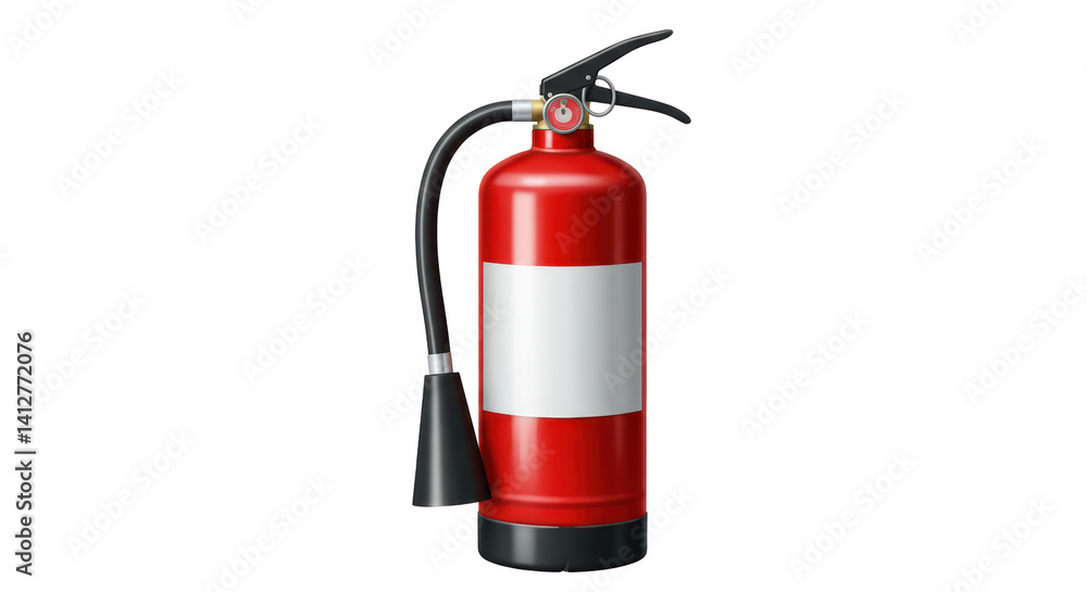 Obraz premium Isolated Fire Extinguisher