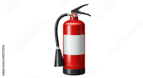 Isolated Fire Extinguisher