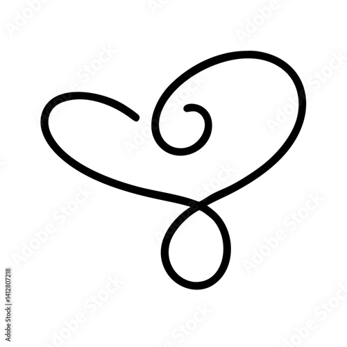 vector illustration of a heart
