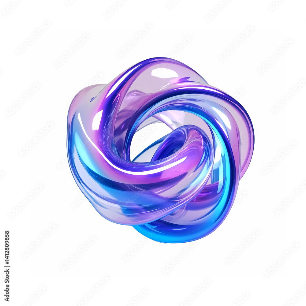abstract blue circle isolated on white background abstract blue circle isolated on white background