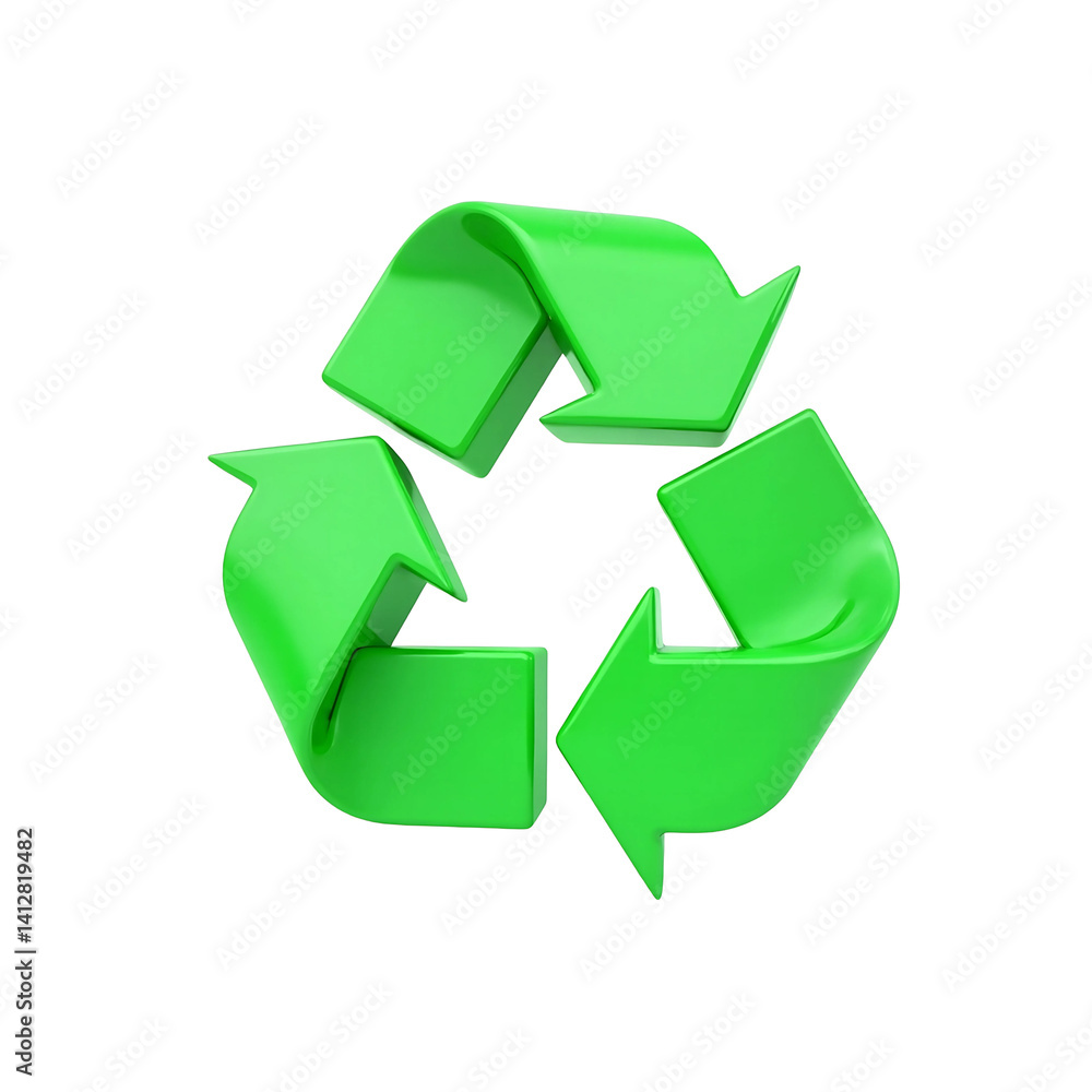 green recycle symbol illustration vector icons isolated on white background green recycle symbol illustration vector icons isolated on white background