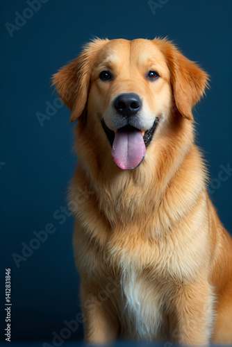 golden retriever portrait