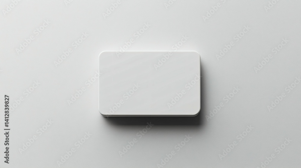 Blank white card on a flat surface, symbolizing simplicity and clarity in design. Blank white card on a flat surface, symbolizing simplicity and clarity in design.
