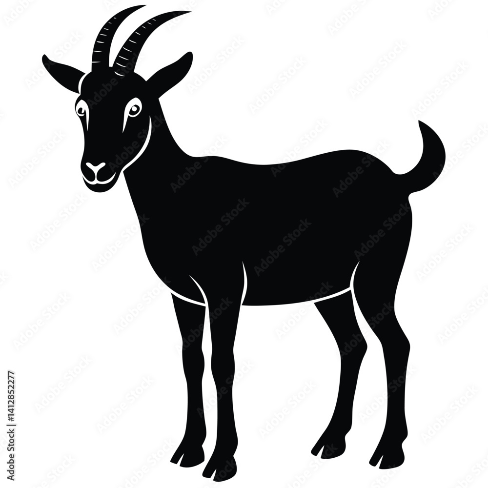 Obraz premium kiko goat icon