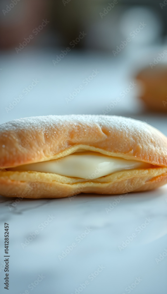 close up of a pastry on a table close up of a pastry on a table
