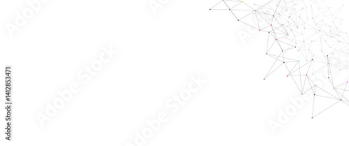 Vector Connect link background. global network technology concept. Digital technology futuristic internet network speed connection white background.