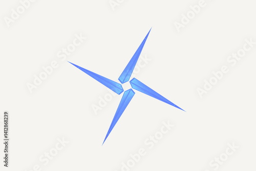 Four Pointed Star