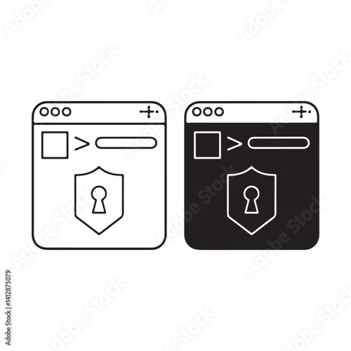 Customizable icon design bundle for digital platforms