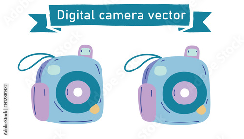 Digital camera vector