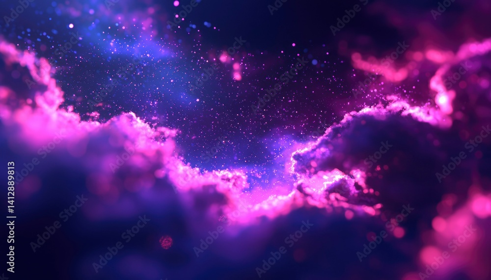 Abstract Nebula Cloudscape Abstract Nebula Cloudscape