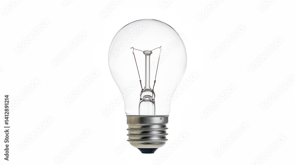 a white light bulb on a transparent background, PNG image, PNG file, Generative art. a white light bulb on a transparent background, PNG image, PNG file, Generative art.